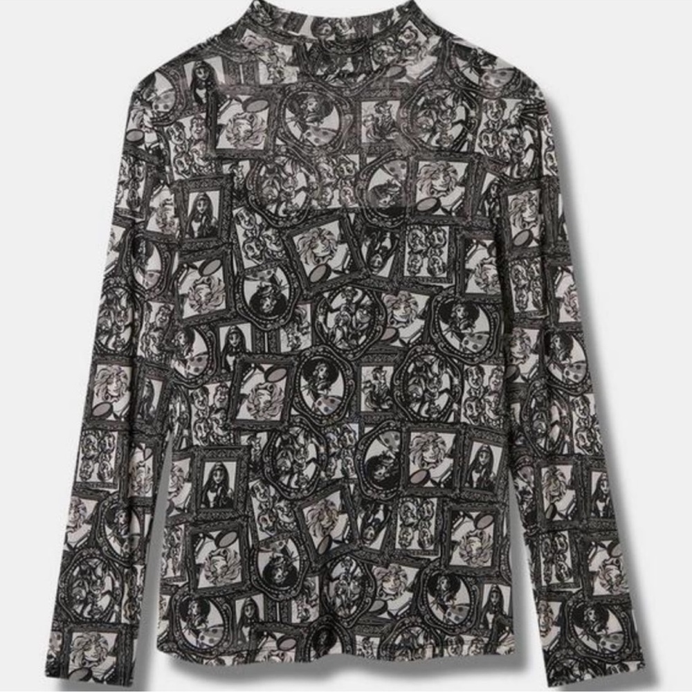 Torrid x Disney Haunted Mansion Mesh Blouse
